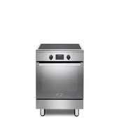 De’Longhi DMX 64 INL TC2 cucina A Elettrico Piano cottura a induzione Nero, Acciaio inox