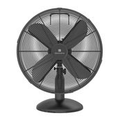 Ventilatore a piantana diametro 40 cm a 3 velocità nero