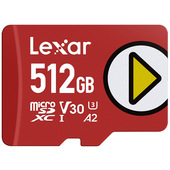 Lexar LMSPLAY512G-BNSNG memoria flash 512 GB MicroSDXC UHS-I Classe 10