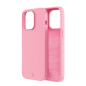 IOPLEE Custodia in TPU Siliconato con microfibra interna - Rosa per iPhone 15 Pro Max