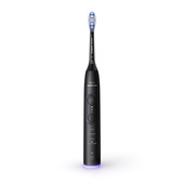 Philips Sonicare serie 7100 Spazzolino Elettrico Sonico con base di ricarica e custodia, 3 livelli di intensità, sensore di pressione colore nero HX7421/01