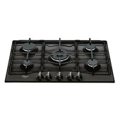 Hotpoint PCN 750 T (AN) R /HA Antracite Da incasso 75 cm Gas 5 Fornello(i)