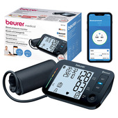 Beurer BM 54 Misuratore di Pressione da Braccio, Connessione Bluetooth e Display XL
