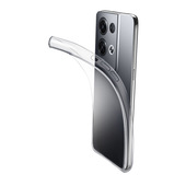 Cellularline Fine - Oppo Reno 8 Pro 5G Cover in gomma morbida ultra sottile e trasparente