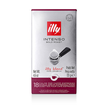 Illy 18 Caffè in Cialde Monodose E.S.E. Tostato INTENSO