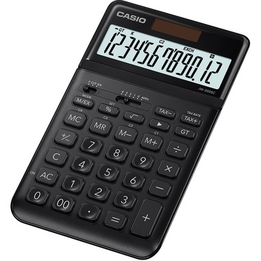 Casio JW-200SC-BK calcolatrice Desktop Calcolatrice di base Nero