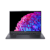 Acer Swift Go 16 SFG16-72-990J Intel Core Ultra 9 185H Computer portatile 40,6 cm (16") 3.2K 16 GB DDR5-SDRAM 1 TB SSD Wi-Fi 6E (802.11ax) Windows 11 Home Grigio