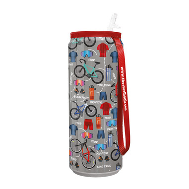 The Steel Bottle Cycling 450 ml Acciaio inox Multicolore
