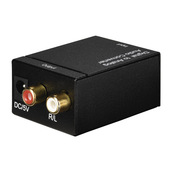 Hama Convertitore audio digitale/analogico "AC80", alimentatore esterno (incluso)