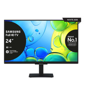 Samsung Full HD 24" UE24F6000FUXZT, Hyper Real Processor, HDR & Pur Color, Smart Experience, OTS Lite & Adaptive Sound, Slim Look Design, Smart TV, 2025