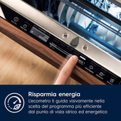 Electrolux LAVASTOVIGLIE INCASSO 60 CM - INT. TOTALE 14 COPERTI CLASSE A 43 dBA EES68600L MADE IN ITALY