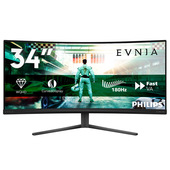Philips Evnia 34M2C3500L/00 Monitor PC 86,4 cm (34") 3440 x 1440 Pixel Wide Quad HD LCD Nero