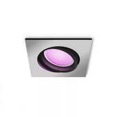 Philips Hue White and Color ambiance Centura Faretto Smart ad incasso quadrato Alluminio