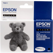 Epson Teddybear T061 Black Ink Cartridge cartuccia d'inchiostro Originale Nero