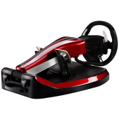 Thrustmaster Ferrari Wireless GT Cockpit 430 Scuderia Edition Sterzo + Pedali PC, Playstation 3
