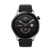 Amazfit GTR 4 Superspeed Black 3,63 cm (1.43") AMOLED 46 mm Digitale 466 x 466 Pixel Touch screen Nero GPS (satellitare)