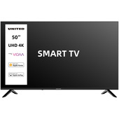 United UNLED50KM10VDA SMART TV 50" ULTRA HD 4K, Sistema operativo VIDAA, Triplo tuner DVBT2/C/S2 HEVC MAIN10, Dolby Audio, Parental Control