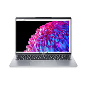 Acer Swift Go 14 SFG14-73-72N4 Intel Core Ultra 7 155U Computer portatile 35,6 cm (14") 2.8K 16 GB LPDDR5x-SDRAM 1 TB SSD Wi-Fi 6E (802.11ax) Windows 11 Home Italiano Argento