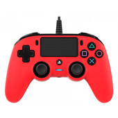 NACON PS4OFCPADRED periferica di gioco Rosso USB Gamepad Analogico/Digitale PC, PlayStation 4