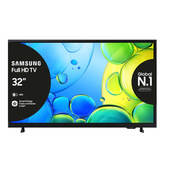 Samsung Full HD 32" UE32F6000FUXZT, Hyper Real Processor, HDR & Pur Color, Smart Experience, OTS Lite & Adaptive Sound, Slim Look Design, Smart TV, 2025
