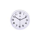 Trevi OM 3302 S Orologio da parete in quarzo Cerchio Bianco