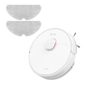 Dreame F9ProNU Combo extra washing mops, Robot Aspirapolvere Lavapavimenti con coppia di panni mop aggiuntivi, 2500Pa Navigazione LiDAR, Mappatura Multilivello