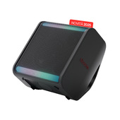 LG xboom Stage301 by will.i.am, Party Speaker 120W, Doppia barra luminosa, 12 ore di autonomia, Funzione Karaoke e DJ