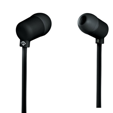 MySound Auricolare in ear con mic. Speak fluo, nero