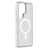 Cellularline Clear Mag - Galaxy S26 Ultra Custodia trasparente ultra resistente con bordo in gomma, compatibile con ecosistema Qi2 e accessori magnetici, trattata contro l’ingiallimento.