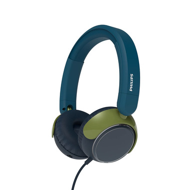 Philips TAK2000CT/00 Cuffie Cablato A Padiglione Musica e Chiamate USB tipo-C Blu, Verde, Grigio
