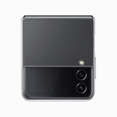 Samsung Clear Slim Cover per Galaxy Z Flip4, Trasparente