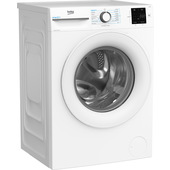 Beko b300 BMWU3821W: Lavatrice 8kg, Classe A, 1200giri, linea estetica NX, motore inverter, Display Touch, oblò bianco, tecnologia EnergySpin™