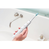 Philips Sonicare DiamondClean serie 9000 Diamond Clean 9000 Spazzolino Elettrico Sonico Bianco con App, con custodia da viaggio HX9913/17