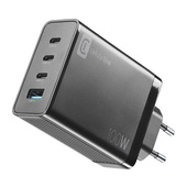 Cellularline NANO GAN 100W - Smartphone, Tablet and USB-C Laptops up to 100W Caricabatterie da rete 100W con 4 porte