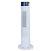 Electroline CTHE220DU stufetta elettrica Interno Bianco 2200 W Riscaldatore ambiente elettrico con ventilatore
