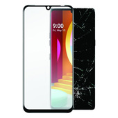 Area Ultra tempered Glass per LG Velvet con copertura totale tono su tono
