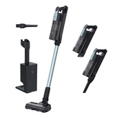 Hoover HF3 PRO DYNAMIC CLEAN HF350HP 011 Aspirapolvere a bastone 2 in 1 Batteria Secco HEPA Senza sacchetto 0,7 L 400 W Nero, Argento 2,5 Ah
