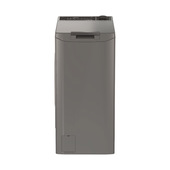 Haier T Series 7, Lavatrice Carica dall'alto 8 KG, Classe A, 1200 giri, Antracite, Inverter, Vapore, Wi-Fi, THASN286TMR5-S