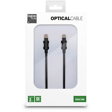 Bigben Interactive XB1OPTICCABLE cavo audio 2 m Toslink Nero