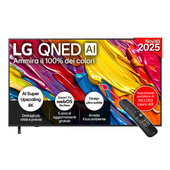 LG QNED AI 65QNED82A6B TV Serie QNED82 65'' 4K, α7 Gen8, HDR10, 20W, 3 HDMI con Game Optimizer, Smart TV WebOS 25
