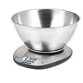 G3 Ferrari G20062 bilancia da cucina Acciaio inossidabile Superficie piana Rotondo Bilancia da cucina elettronica
