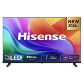 Hisense Smart TV QLED 32" FHD 32A5S, 60Hz, Audio Dolby Atmos, VIDAA OS con 1000+ APP, HDR10, Game Mode, Works with Alexa, Wifi, lativù
