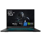 GIGABYTE GAMING A16 CWH Laptop - 16", 165Hz WQXGA, Intel Core i7-13620H, GPU RTX 5070, 32GB DDR5, 1 x SSD Gen4 da 1TB, DOS, Garanzia di 2 anni, Dolby Atmos, GAMING A16 CWHI3IT864SD