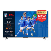 TCL Serie PF650 Smart TV Ultra HD 4K 55" 55PF650, Dolby Vision - Atmos, AirPlay 2, Fire TV
