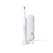 Philips Sonicare ProtectiveClean 5100 Spazzolino Elettrico Sonico Bianco, con custodia da viaggio HX6859/29