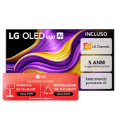 LG OLED evo AI OLED83G54LW TV Serie G5 83'' 4K, α11 Gen2, Brightness Booster Ultimate, 60W, 4 HDMI 165Hz, Smart TV 2025