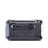 Midland ER100 - Power Bank d'Emergenza con Radio AM/FM, torcia LED, pannello solare e dinamo