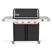 Weber E-425W Barbecue Carrello GPL Nero, Acciaio inox 16890 W