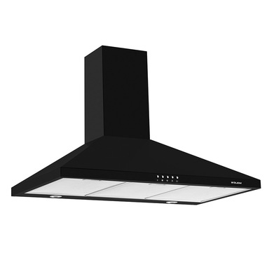 Glem Gas GHP945BK cappa aspirante Cappa aspirante a parete Nero 498 m³/h