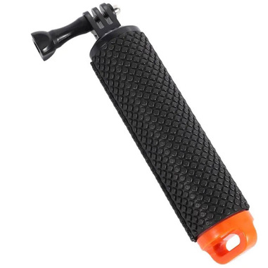 Onegearpro MPFH02G monopiede per fotocamera 1/4" Vetro acrilico, Silicone Nero, Arancione